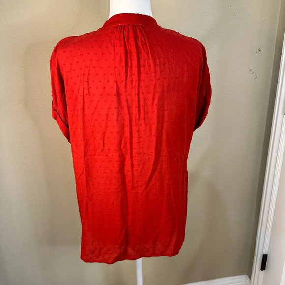 NORDSTROM Pleione Nubby V Neck Blouse - medium - Picture 6 of 10